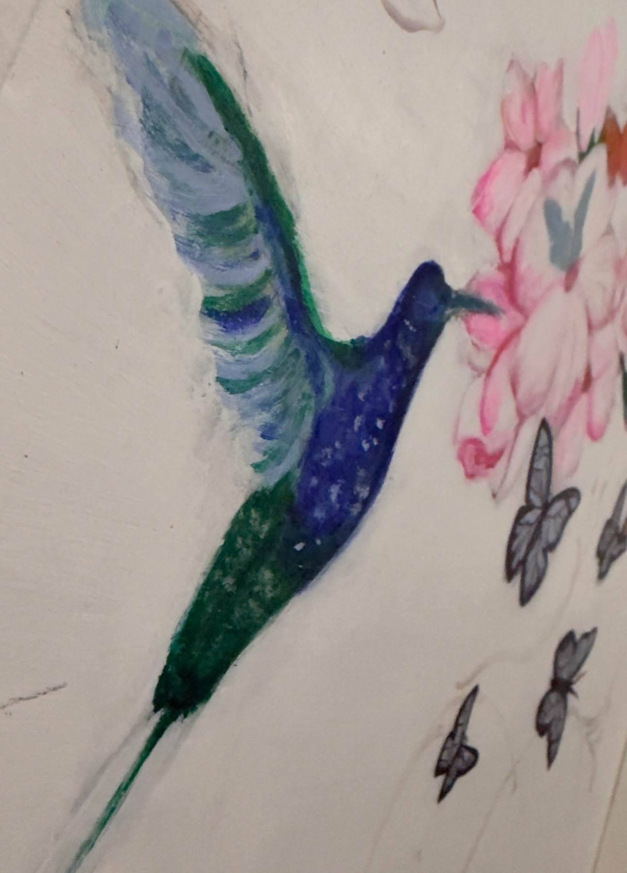 Colibríes y Mariposas — detail 3